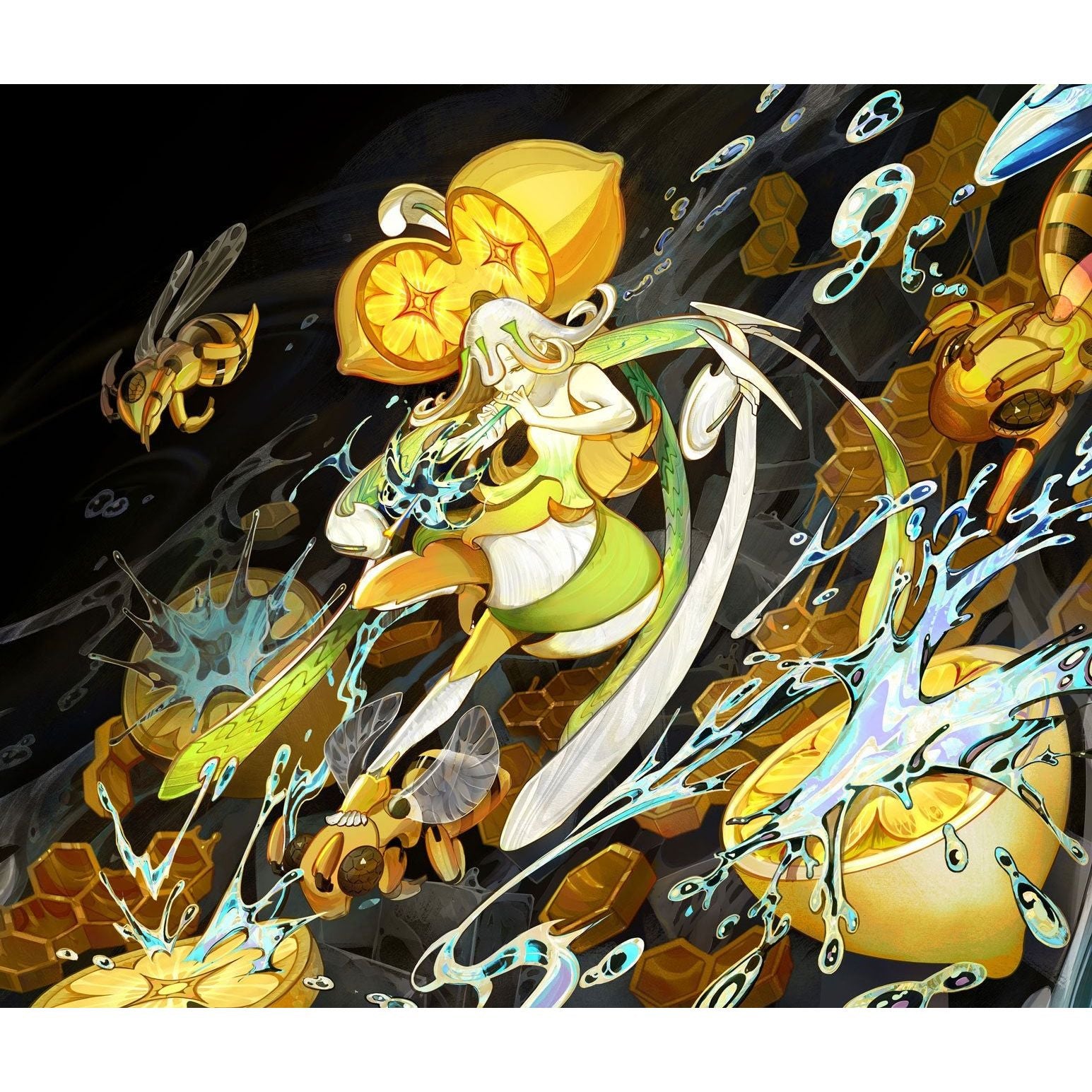 Artist Series: Xinillus - Lemon Fairy Playmat