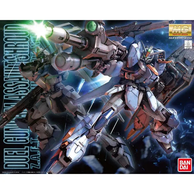 MG Duel Gundam AssaultShroud  - Z.A.F.T. Mobile Suit GAT-X102 Model Kit