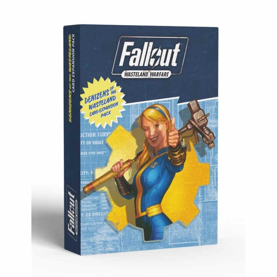 Fallout: Wasteland Warfare - Accessories: Denizens of the Wasteland Card Expansion Pack