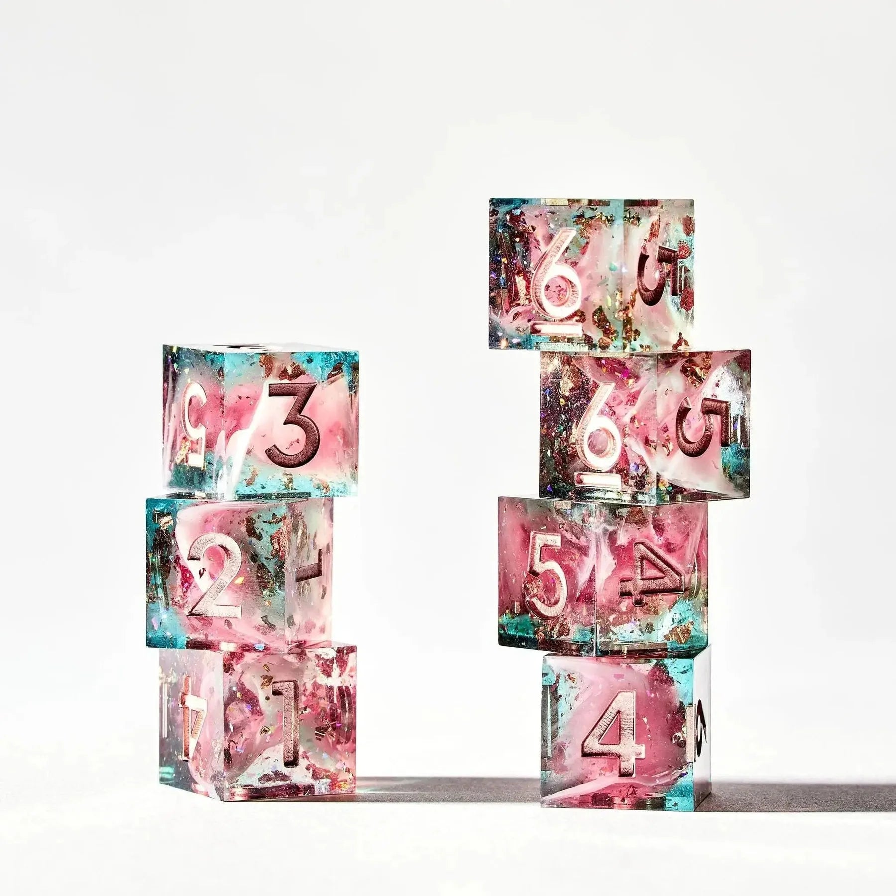 Nova Blossom 7-Piece Polyhedral Dice Set