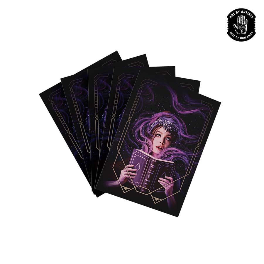 Orange Nebula: Curator Masterwork Sleeves 100ct