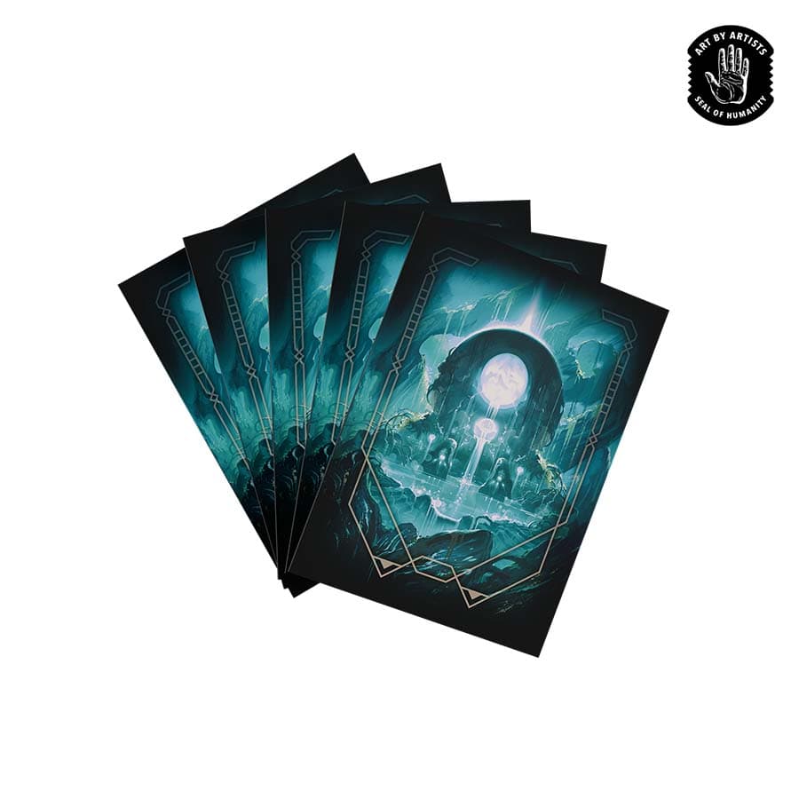 Orange Nebula: Curator Masterwork Sleeves 100ct