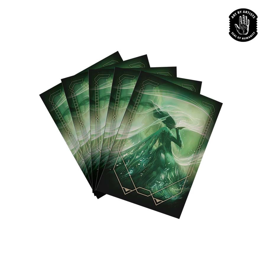 Orange Nebula: Curator Masterwork Sleeves 100ct