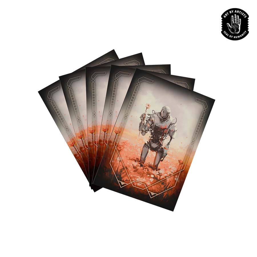 Orange Nebula: Curator Masterwork Sleeves 100ct