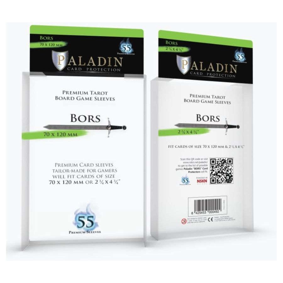 Paladin: Bors Sleeves 55ct 70x120 mm