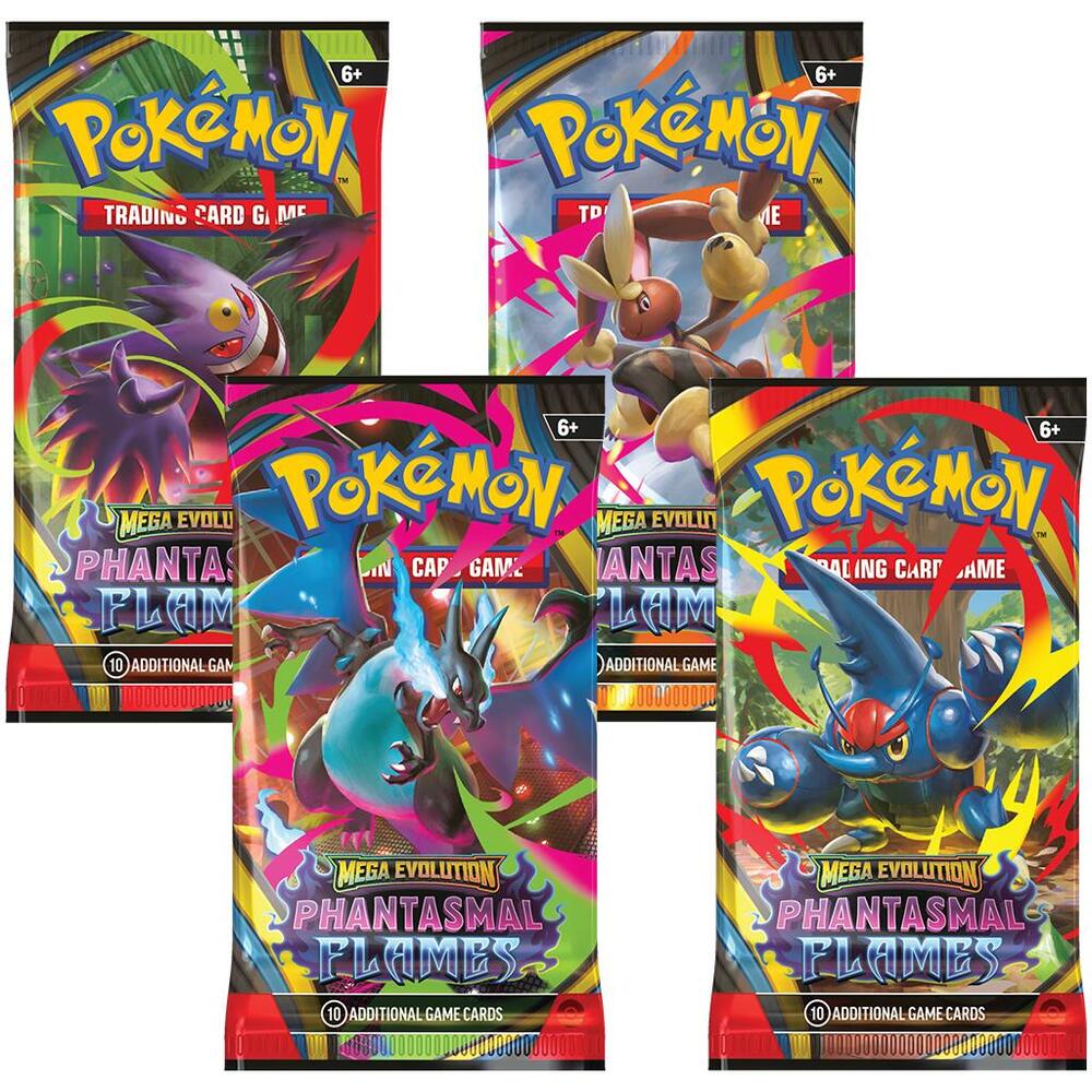 Pokemon TCG: Mega Evolution: Phantasmal Flames Booster Pack