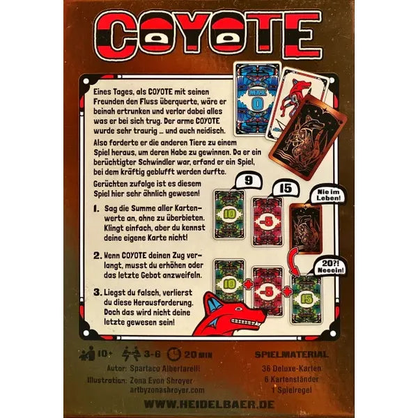 Coyote - Bluffing Card Game