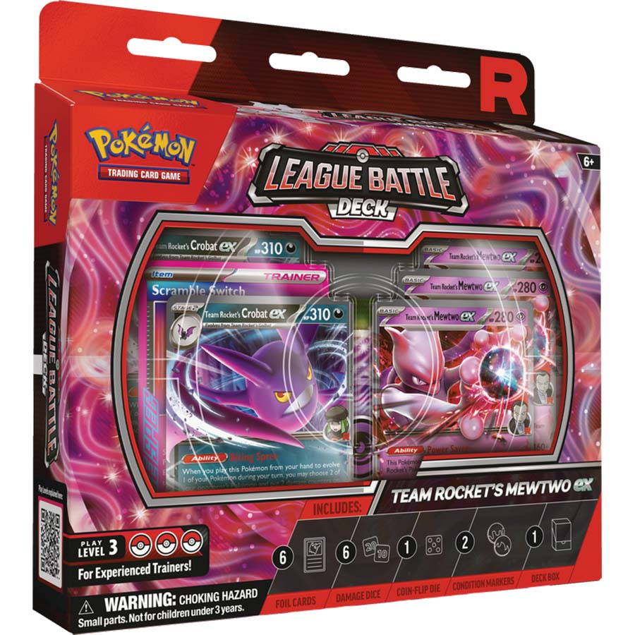 Pokemon TCG: Team Rocket's Mewtwo ex League Battle Deck