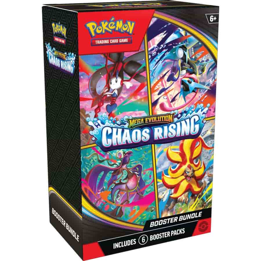Pokemon TCG: Mega Evolution: Chaos Rising Booster Bundle