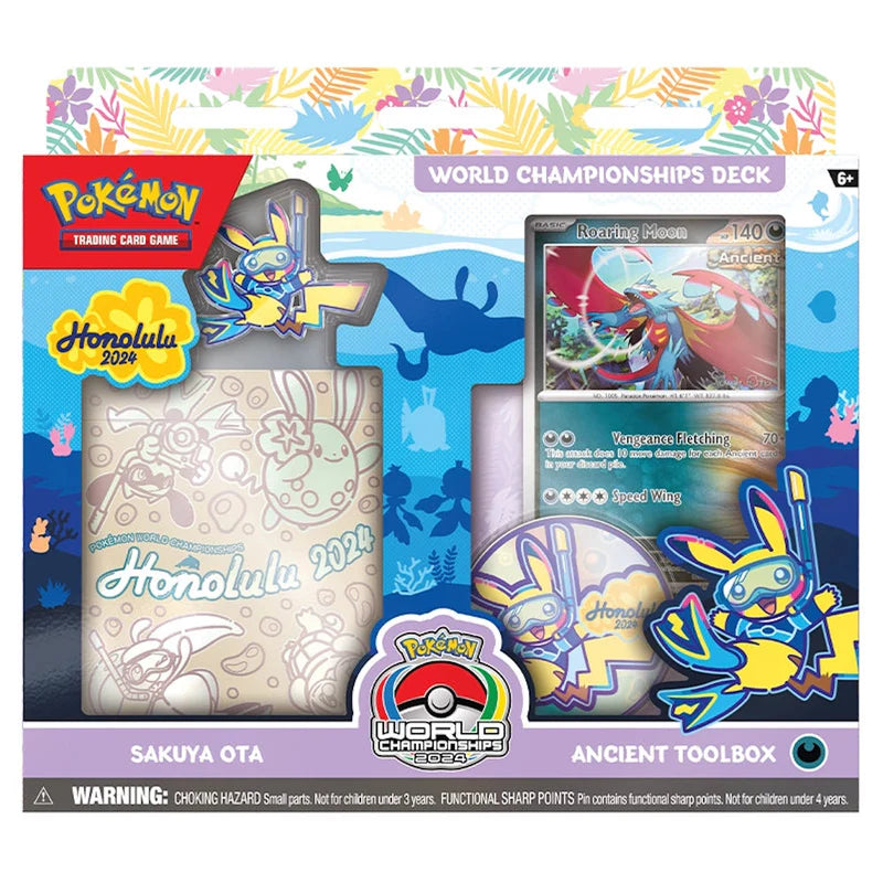 honolulu pokemon cards Sakuya Ota - Ancient Toolbox - 2024 World Championships Junior Champion Deck Pokemon 2024 World Championship Deck