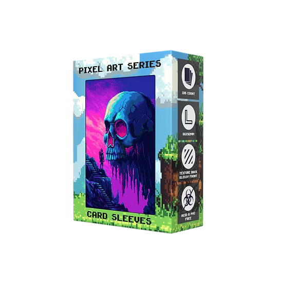 Realm Guard: Pixel Art Sleeves - Psychedelic Stairway