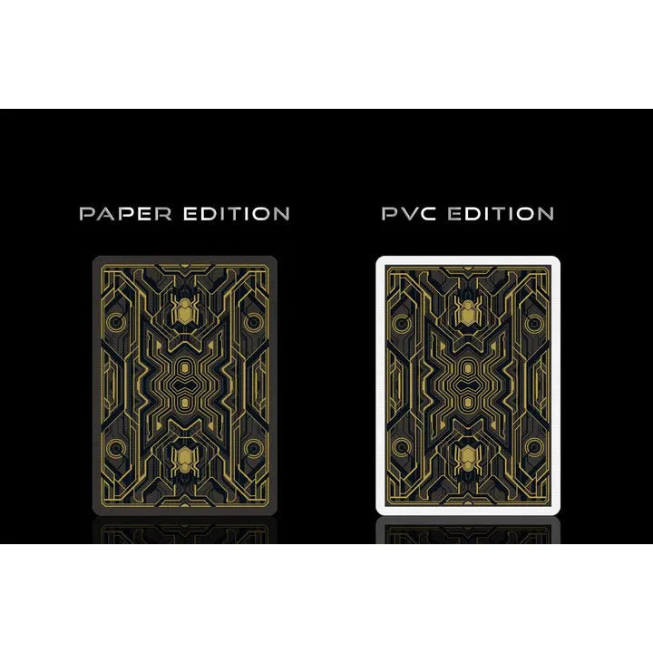 Spider-Man: Black & Gold Playing Cards