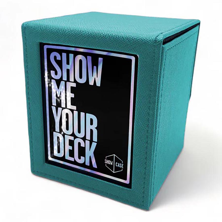 Teal Showcase 100+ Deck Box