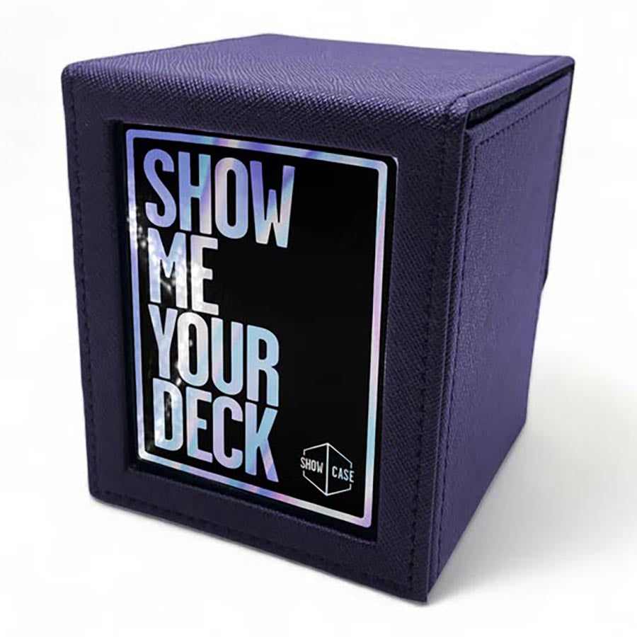 Purple Showcase 100+ Deck Box