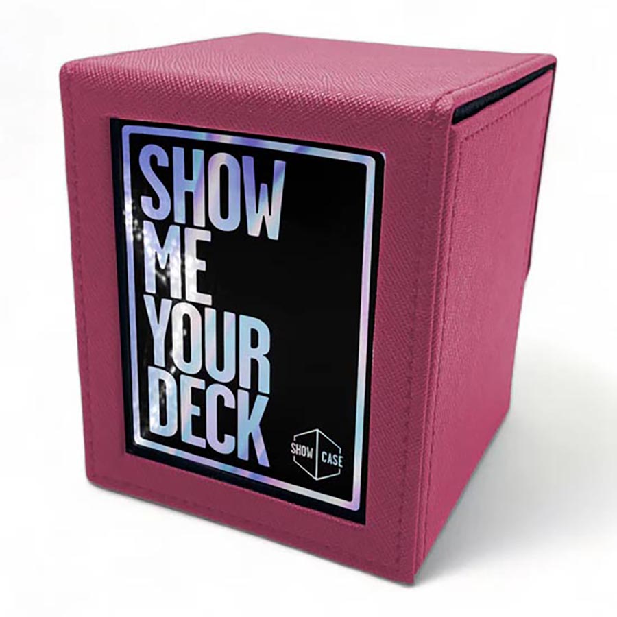 Pink Showcase 100+ Deck Box