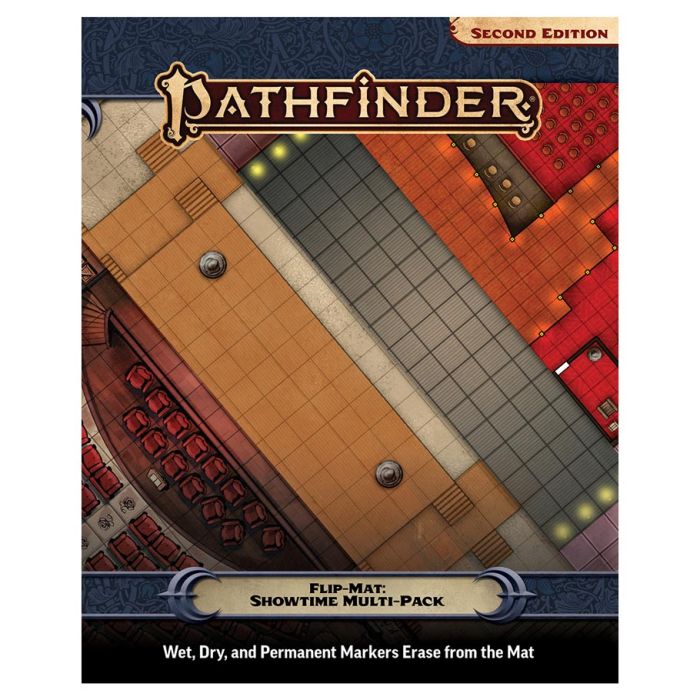 Pathfinder RPG: 2nd Edition - Showtime Flip-Mat Multi-Pack
