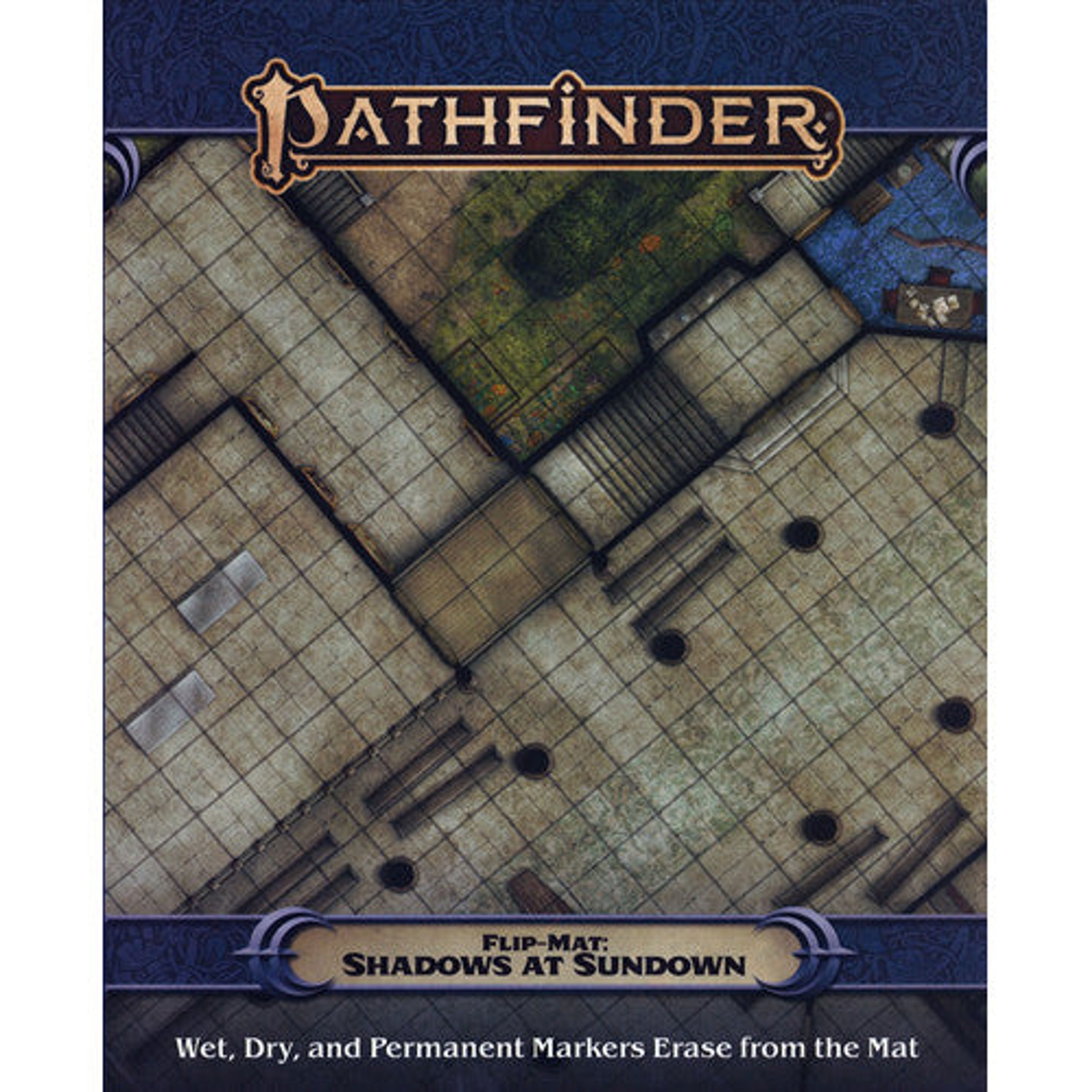 Pathfinder RPG: 2nd Edition - Shadows at Sundown Flip-Mat