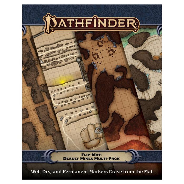 Pathfinder RPG: 2nd Edition - Deadly Mines Flip-Mat Multi-Pack