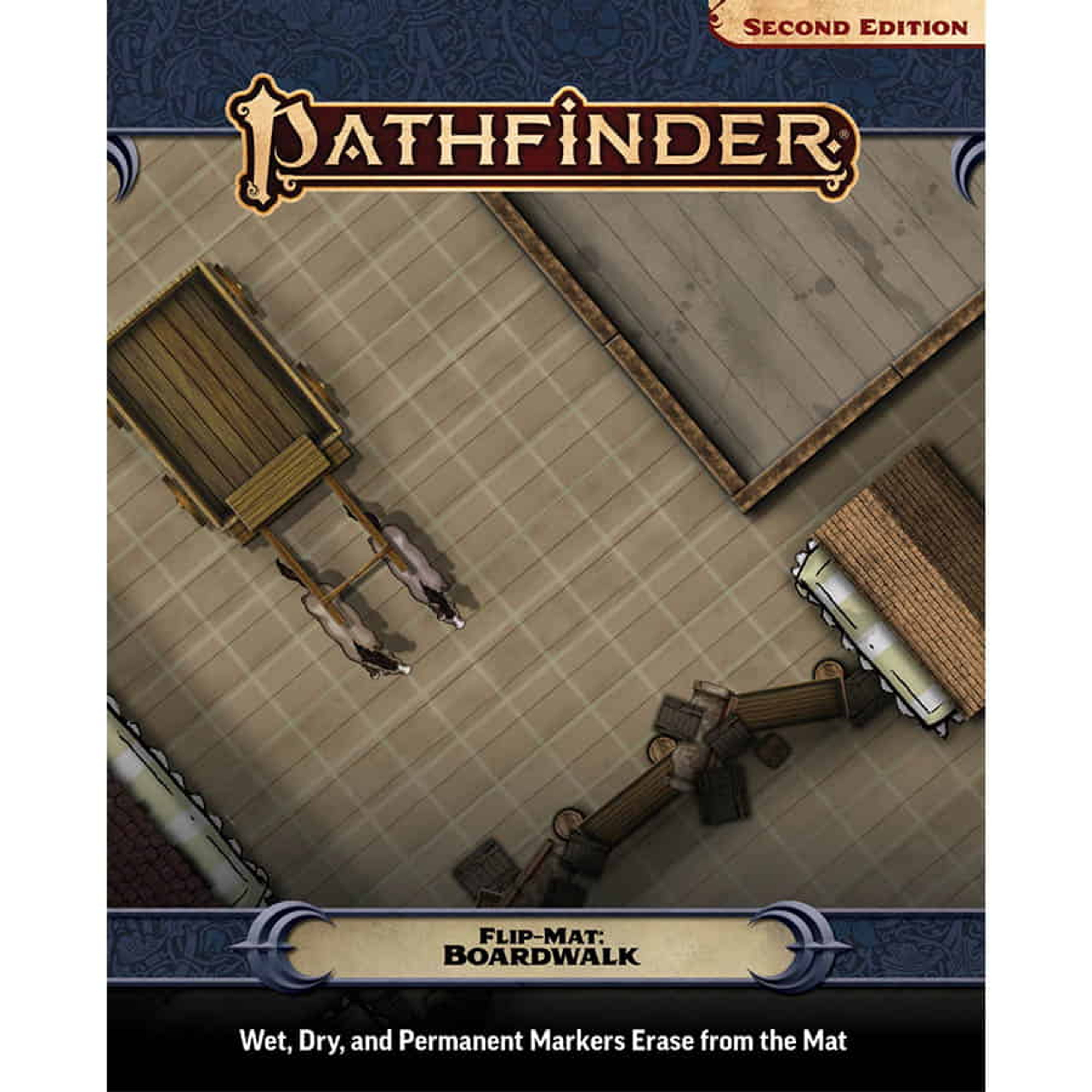 Pathfinder RPG: Boardwalk Flip-Mat