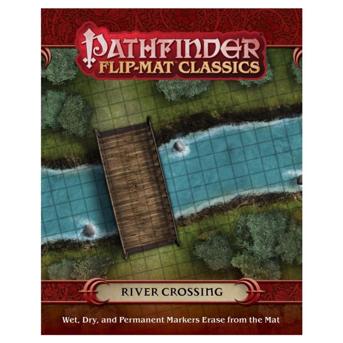 Pathfinder RPG: River Crossing Classic Flip-Mat