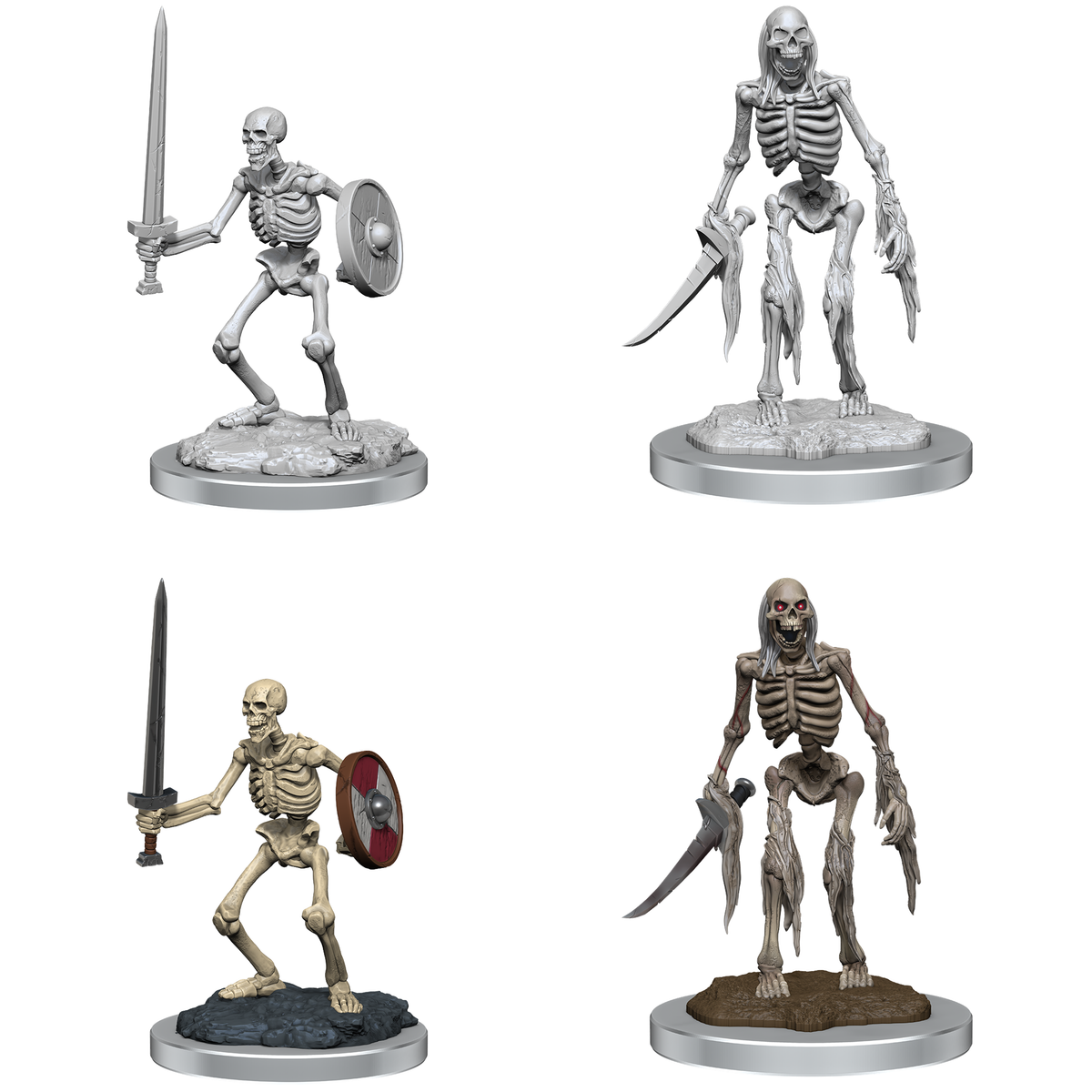 W18 Skeletons Miniature
