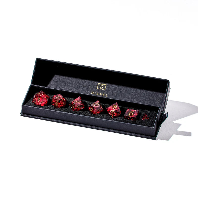 Red Envelope 7-Piece Iconic Dice Set