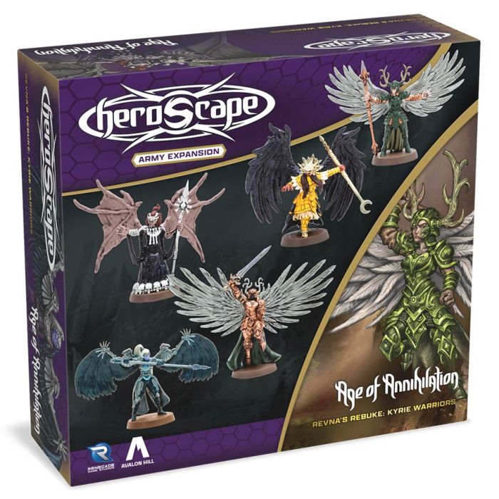 Heroscape: Revna’s Rebuke - Kyrie Warriors Army Expansion