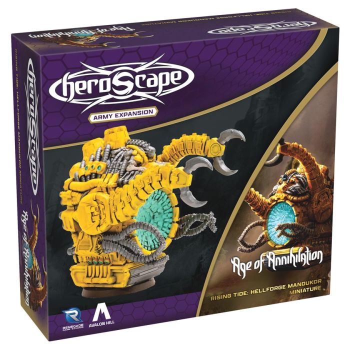 Heroscape: Age of Annihilation - Rising Tide: Hellforge Mandukor Army Expansion
