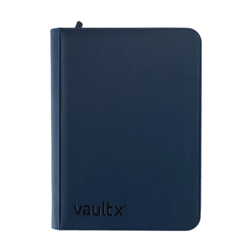 Vault X: Royal Blue 9-Pocket Exo-Tec Zip Binder
