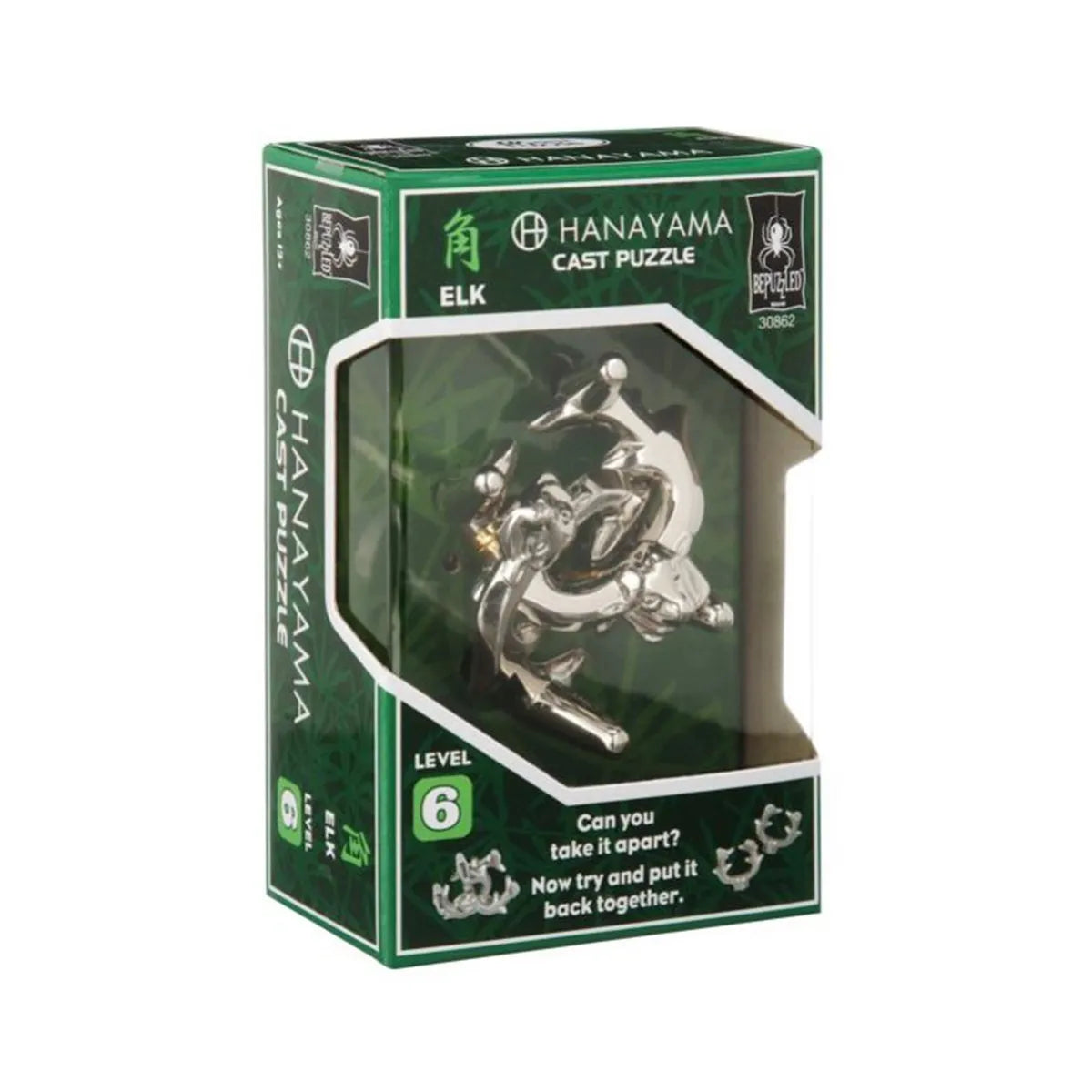 Hanayama Level 6 Puzzle: Elk