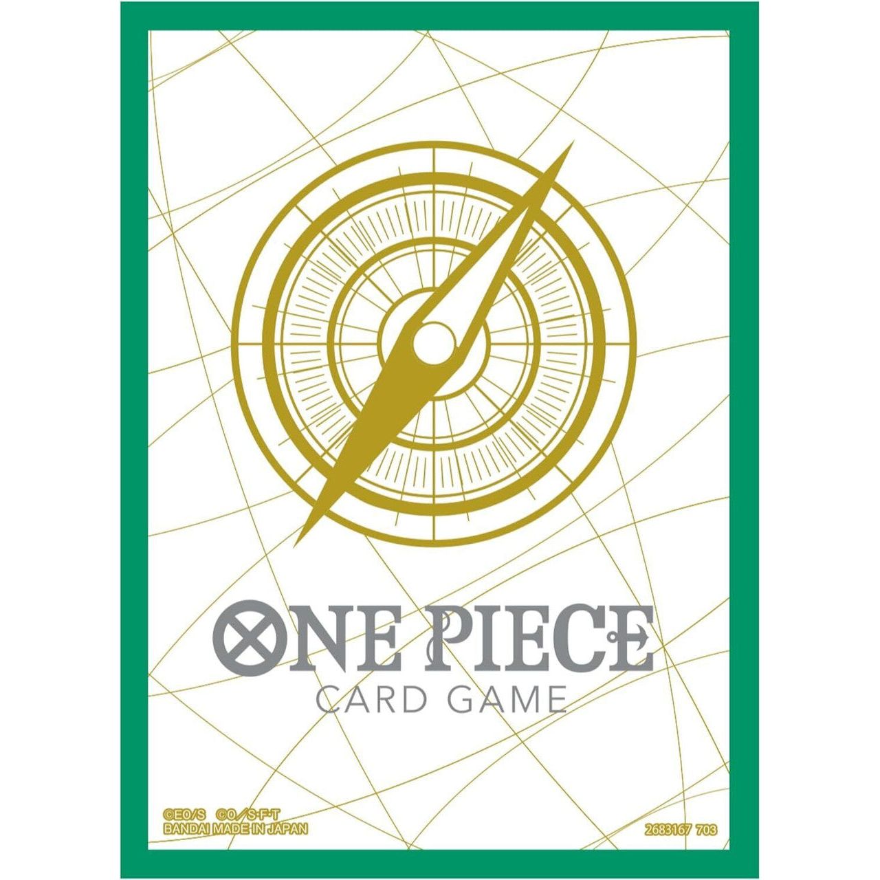 One Piece TCG: Green Border Official Sleeves