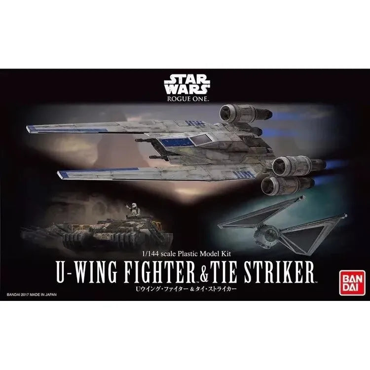 Star Wars: U-Wing Fighter & Tie Striker 1/144 Scale Plastic Model Kit