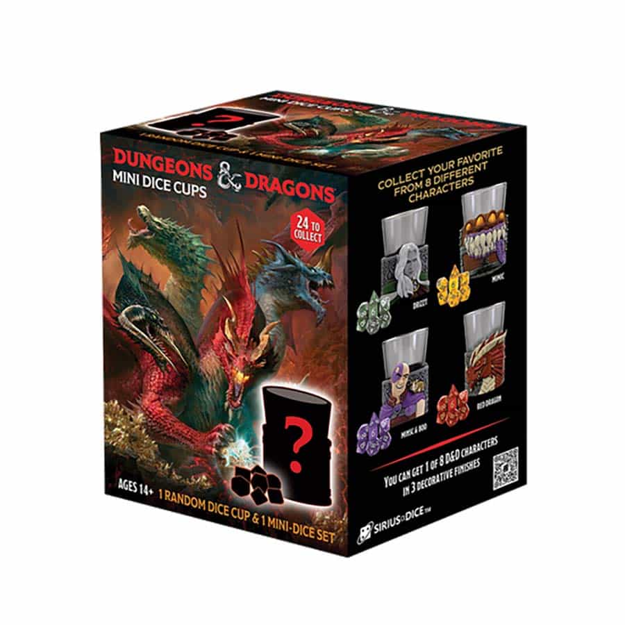 Dungeons & Dragons: Mystery Mini-Dice Cup