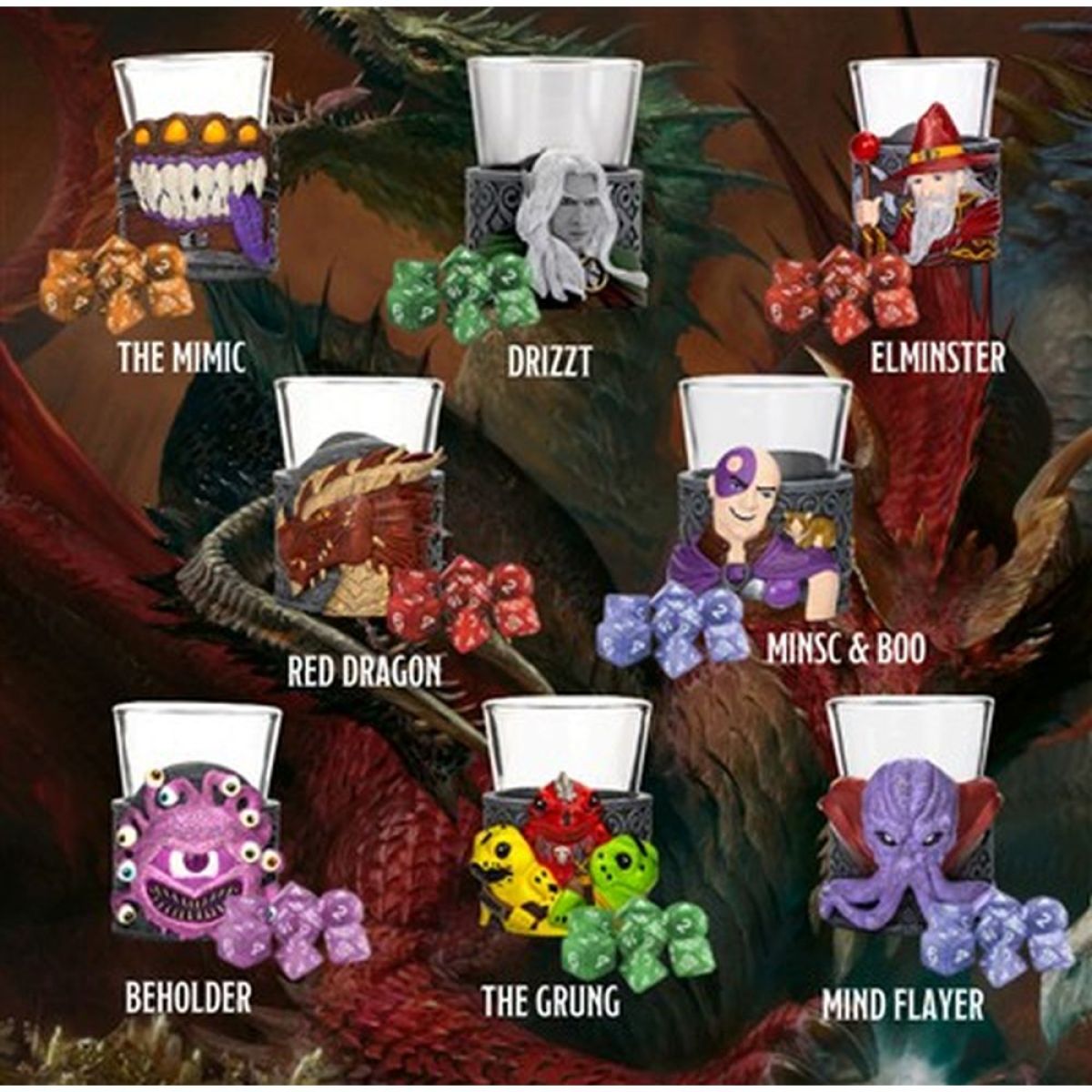 Dungeons & Dragons: Mystery Mini-Dice Cup