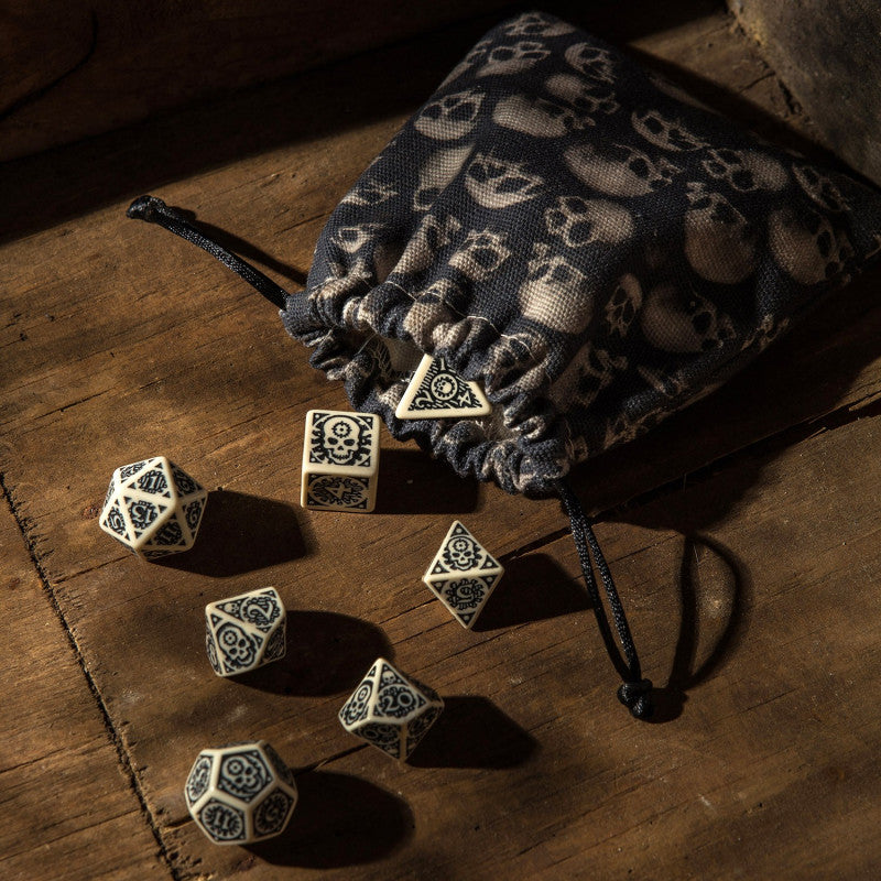 Skull Full-print Dice Bag
