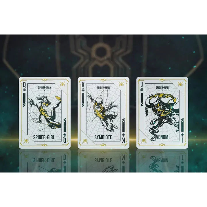 Spider-Man: Black & Gold Playing Cards