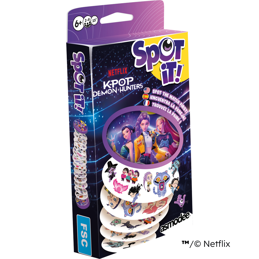 Spot It! K-Pop Demon Hunters (Eco-Blister)