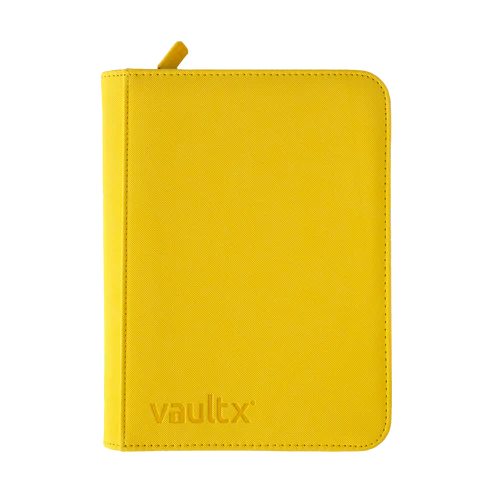 Vault X: Sunrise Yellow 4-Pocket Exo-Tec Zip Binder