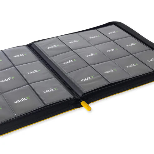 Vault X: Sunrise Yellow 12-Pocket Exo-Tec Zip Binder