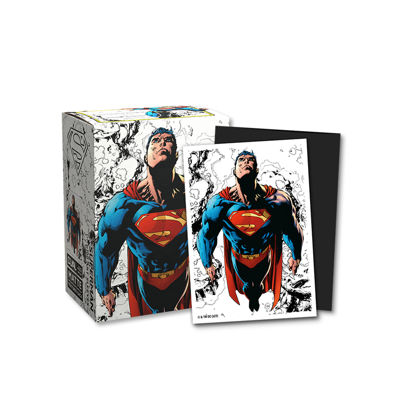 Dragon Shield Sleeves 100ct: Dual Art - Superman Core (Color)