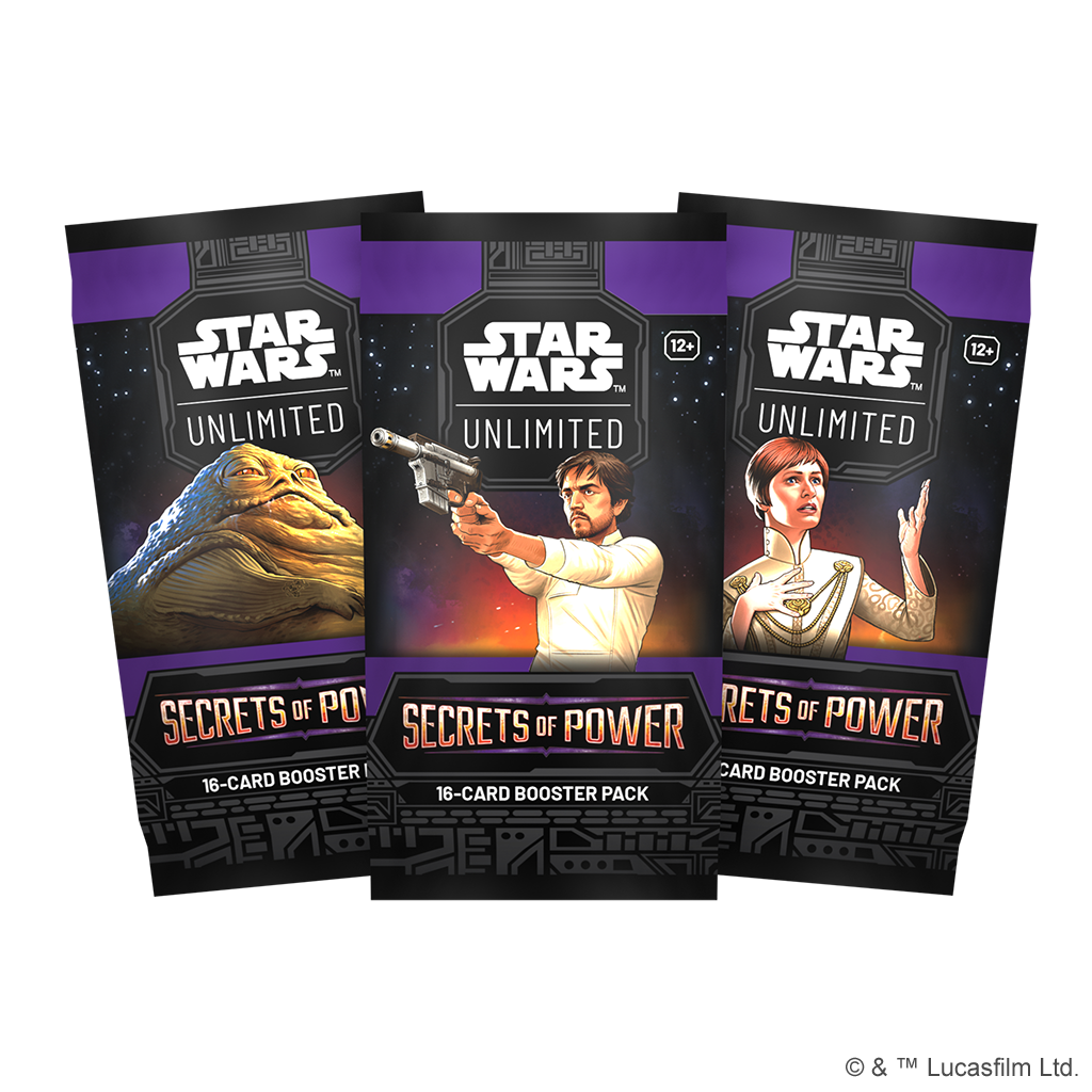 Star Wars Unlimited: Secrets of Power Boosters (Pre-Order Expected Release: 11/07/2025)