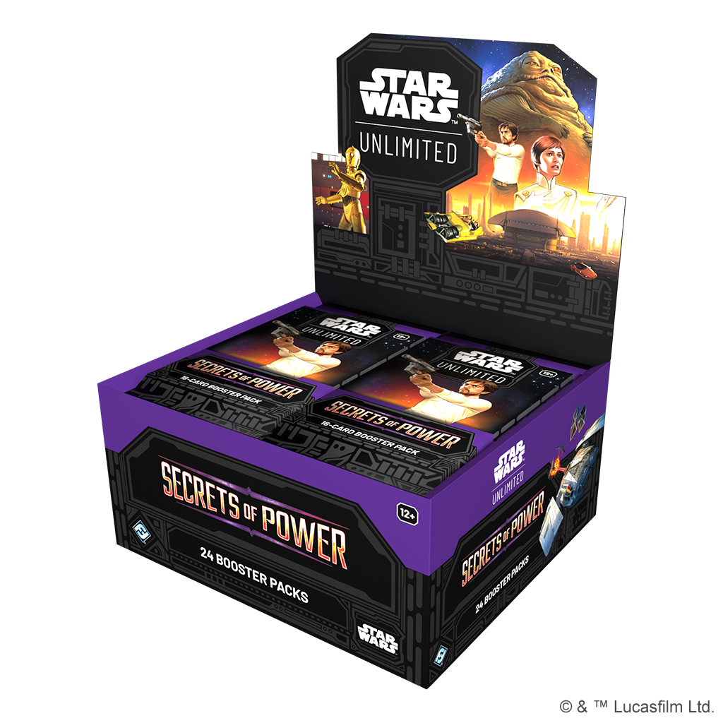 Star Wars Unlimited: Secrets of Power Boosters (Pre-Order Expected Release: 11/07/2025)