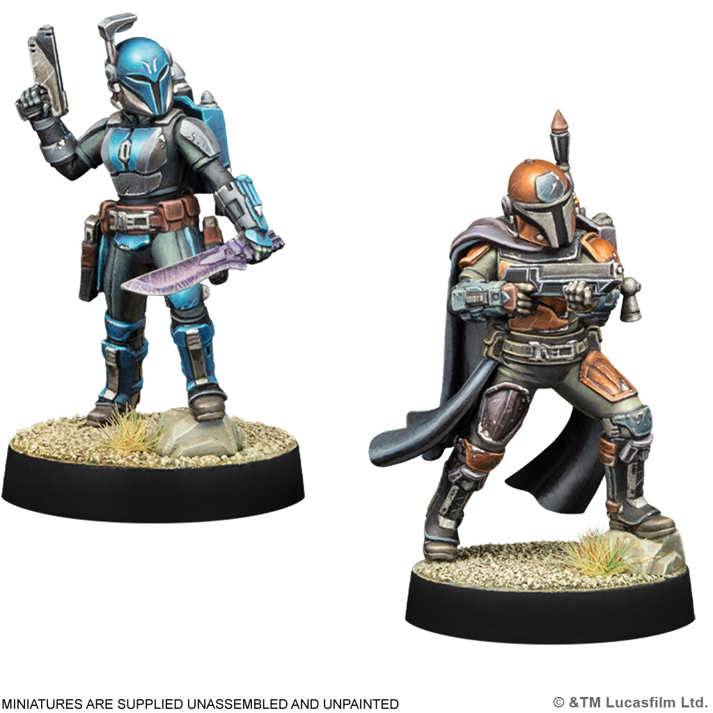 Star Wars: Legion - Customizable Mandalorian Leader and Hunter
