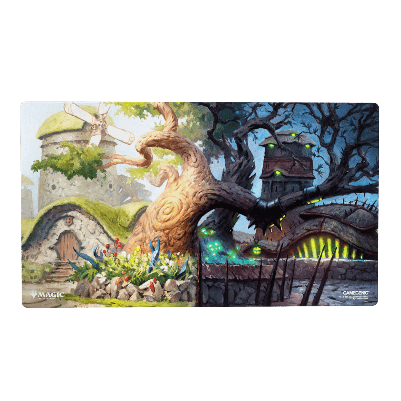 Magic the Gathering: Lorwyn Eclipsed: Shiny Playmat - Temple Garden