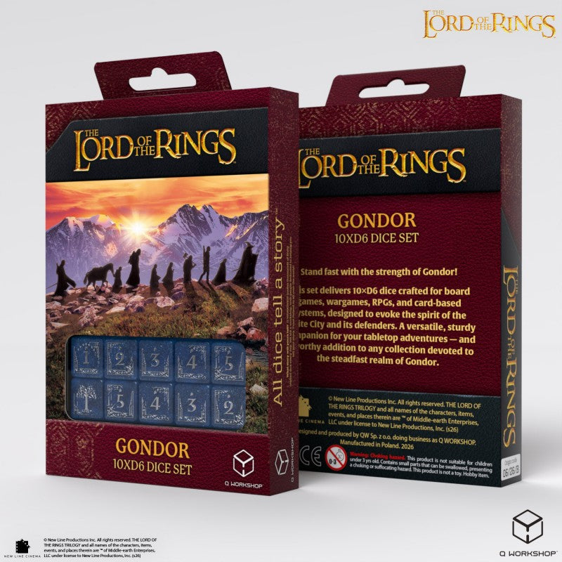Lord of the Rings: Gondor D6 Set 10ct