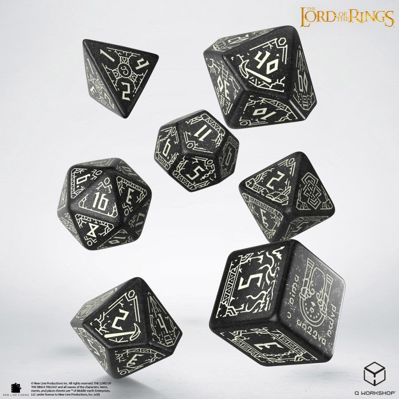 Lord of the Rings: Moria Set of 7 Polyhedral Dice