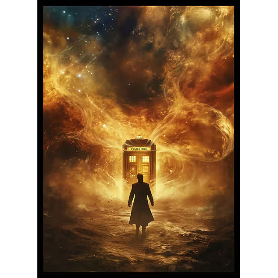 Realm Guard: Art Sleeves - Time Lord V2