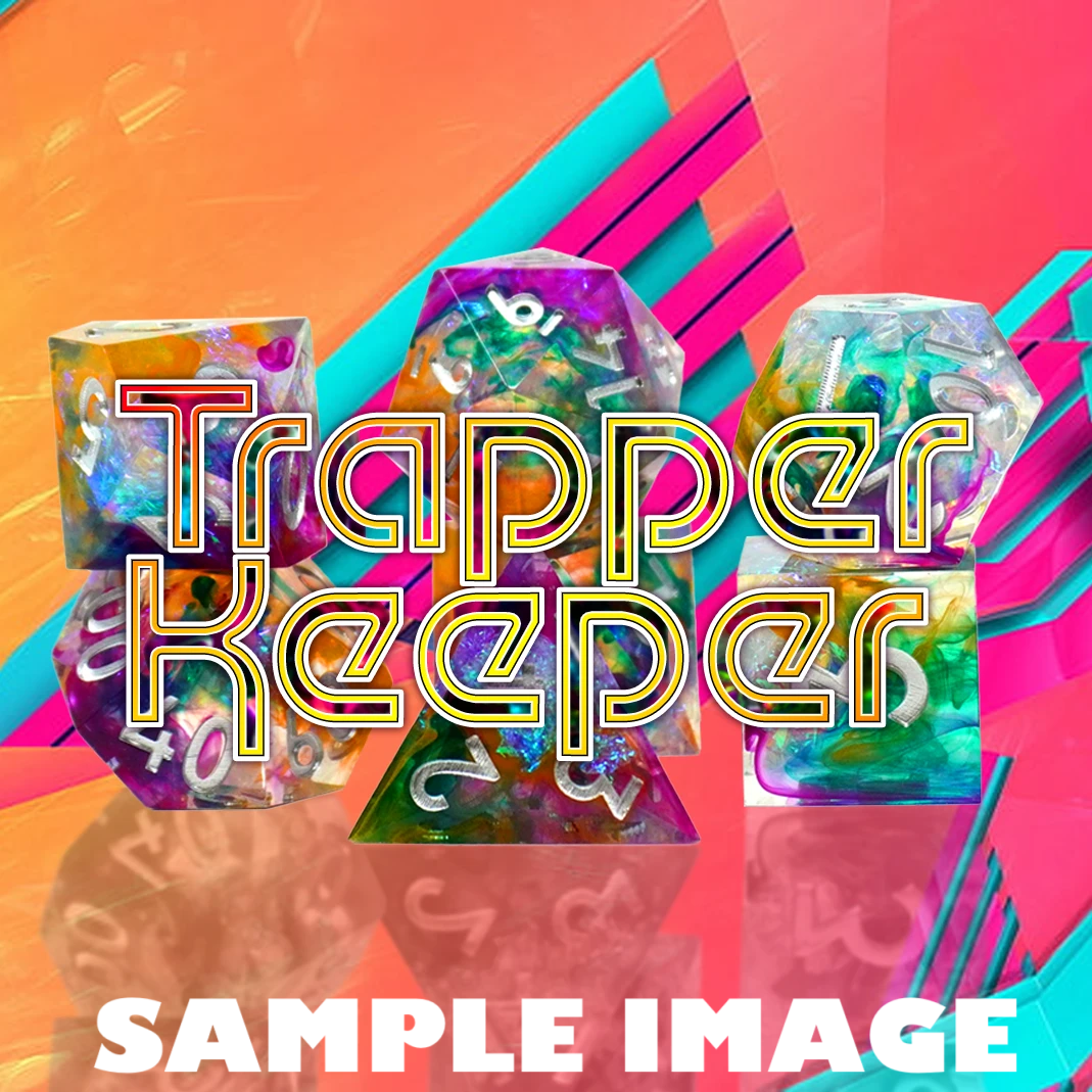 Mimic Dice: Trapper Keeper 11pc Signature Resin Set