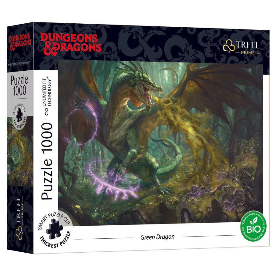 D&D The Hunt for the Green Dragon 1000pc Puzzle