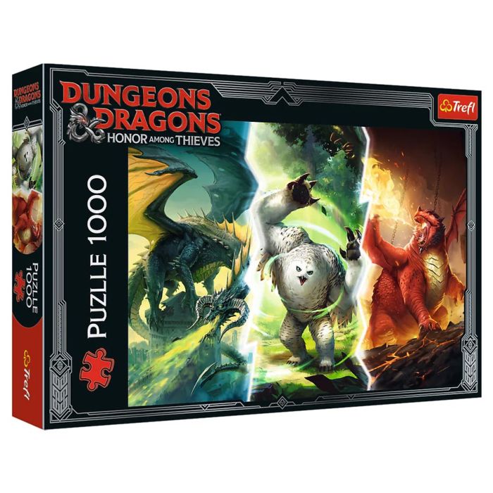D&D Legendary Monsters of Faerûn 1000pc Puzzle
